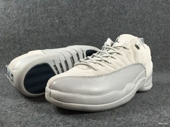 Reps TB 308317-002 Air Jordan 12 Suede Grey Low 0504